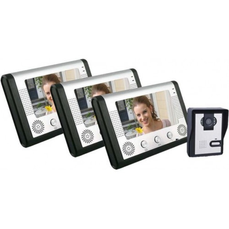 VDP-113 Σετ Έγχρωμης Θυροτηλεόρασης Μονοκατοικίας 